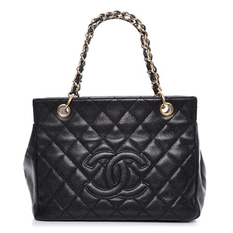 chanel ptt caviar|CHANEL Caviar Quilted Petit Timeless Tote PTT Black.